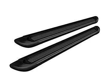 TR-T691 – BLACK HORSE Running Board, Black Aluminum Unlighted Frame Mount